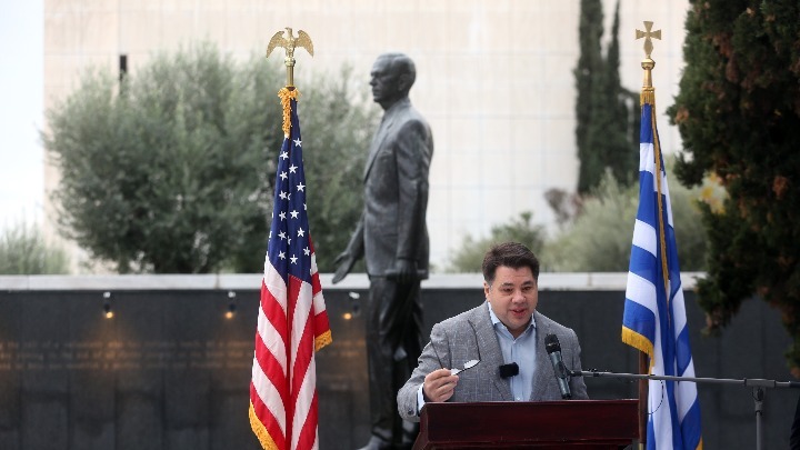 Τζορτζ Τσούνης: Οι ιδιαίτεροι δεσμοί Ελλάδας και ΗΠΑ γίνονται σήμερα όλο και πιο ισχυροί